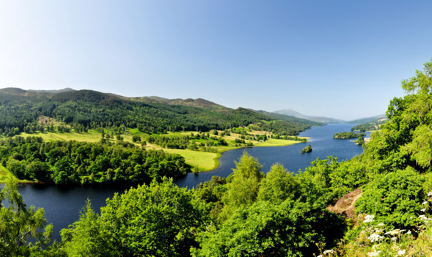 Lago Tummel en el Tour a Stirling y Highlands