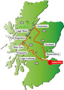 Excursión al Lago Ness e Inverness